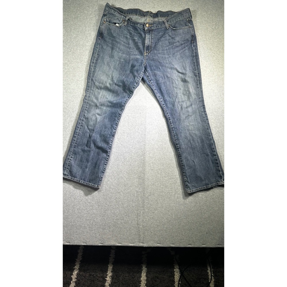 Old Navy The Flirt Jeans Womens 18 Short Blue Denim Straight Leg Medium Wash